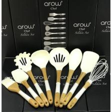 Arow Chef Silikon 8 Parça Servis Takımı