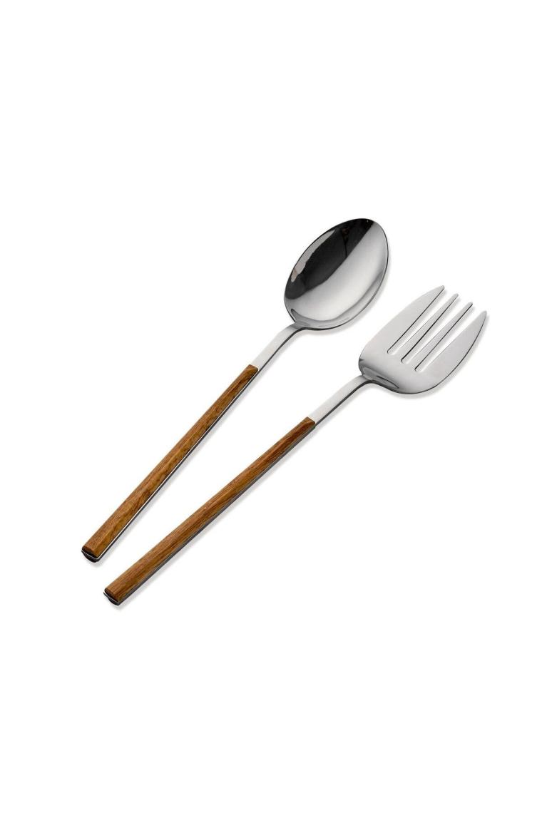 Wooden Salata Servis Takımı 2 Parça