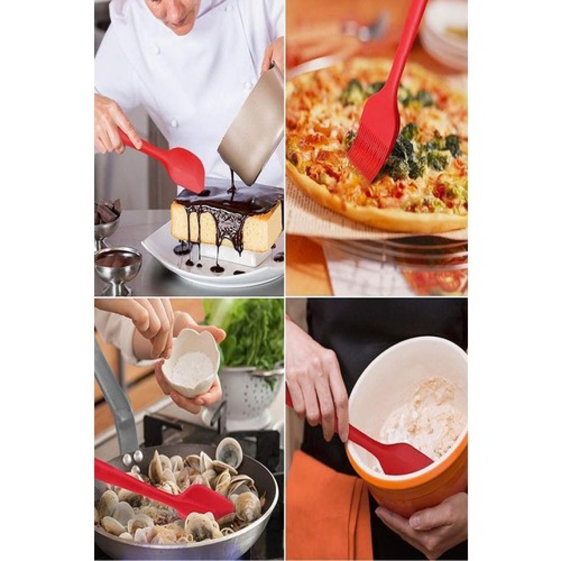 Valletta Drongo 6'lı Spatula Set Kırmızı