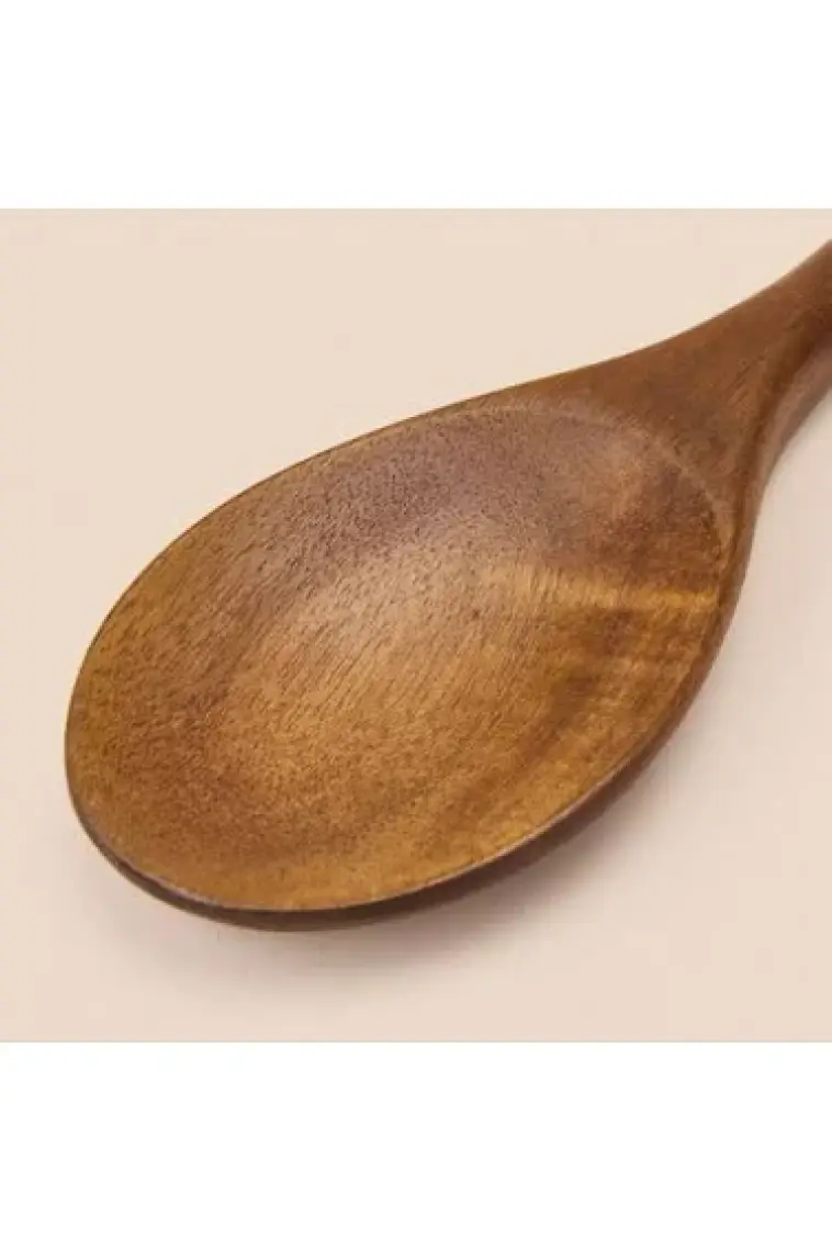 Akasya Kaşık - Kahverengi / Gri - 32 cm