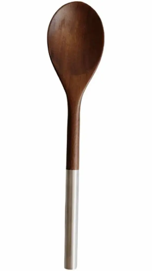 Akasya Kaşık - Kahverengi / Gri - 32 cm