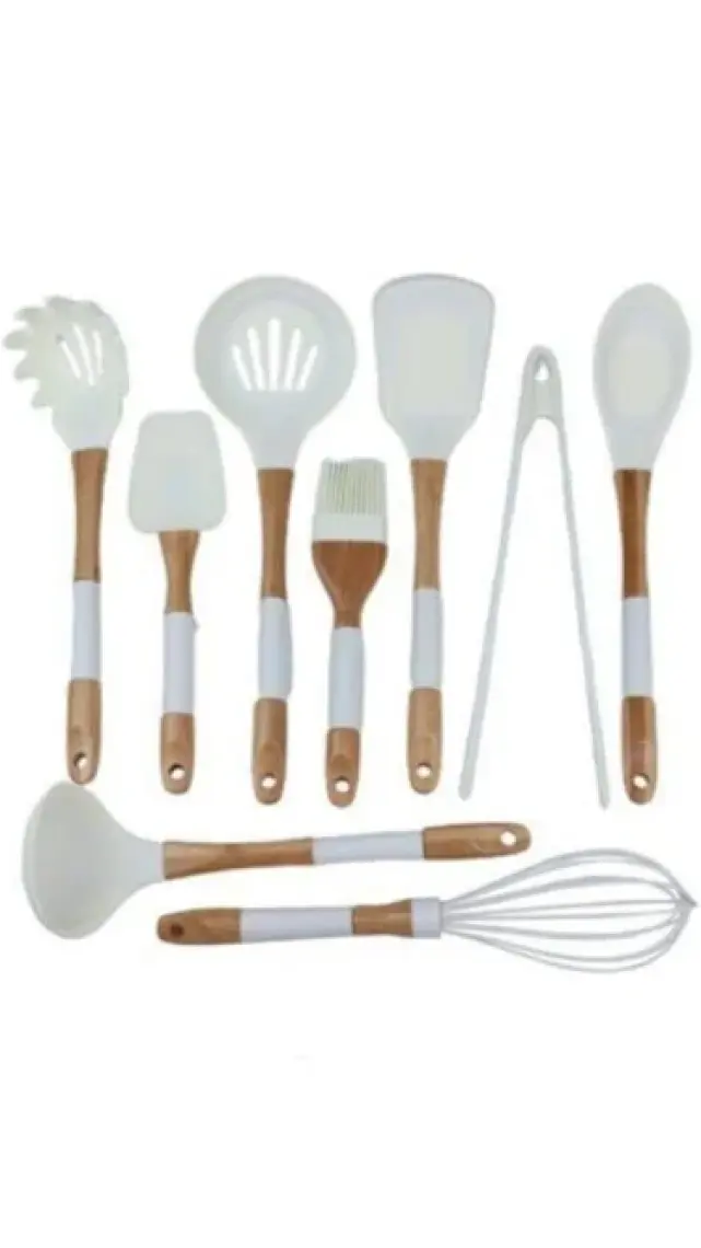 Arow 9 Parça Silikon Chef Set