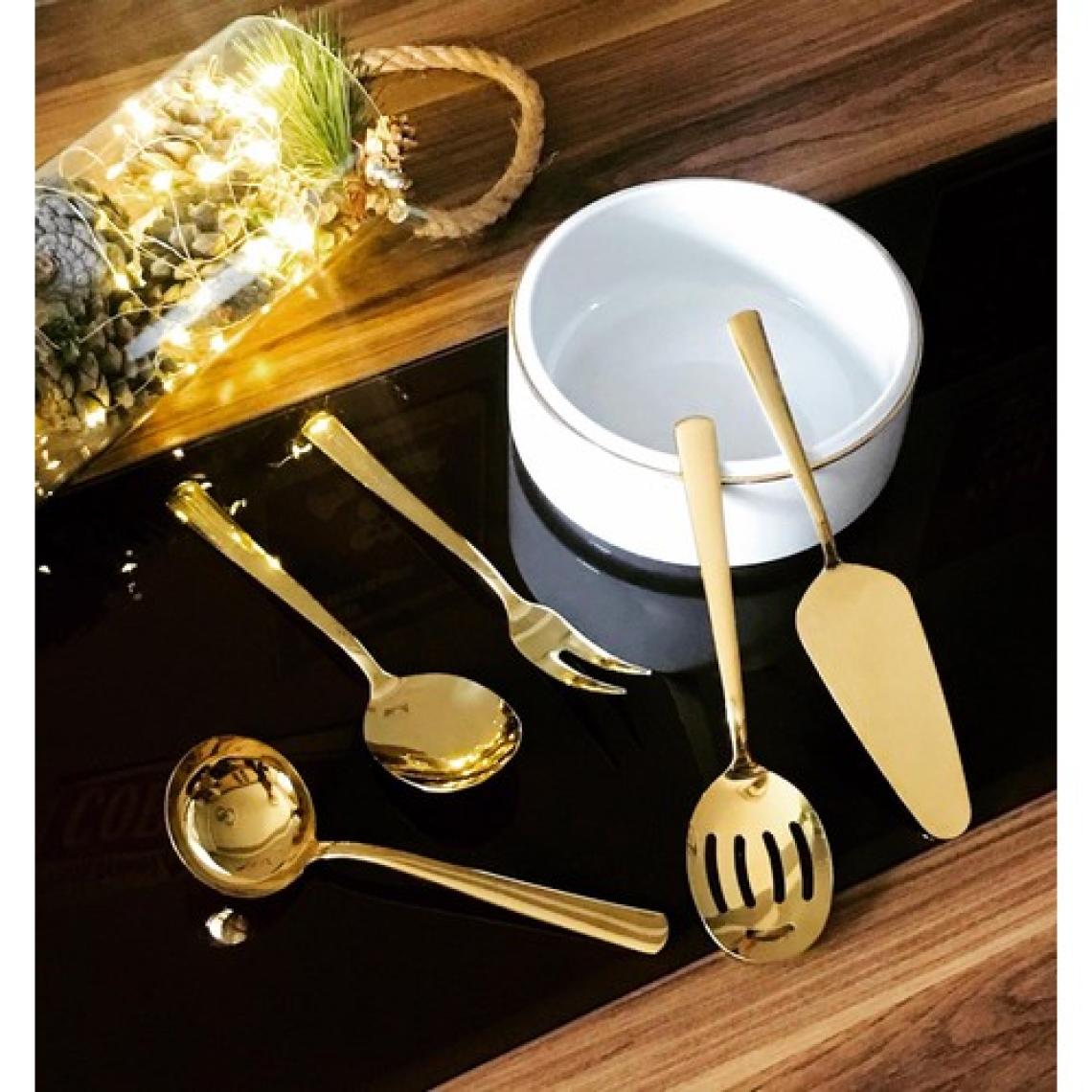 Gold 5 Parça Sos Kepçe Seti Servis Takımı