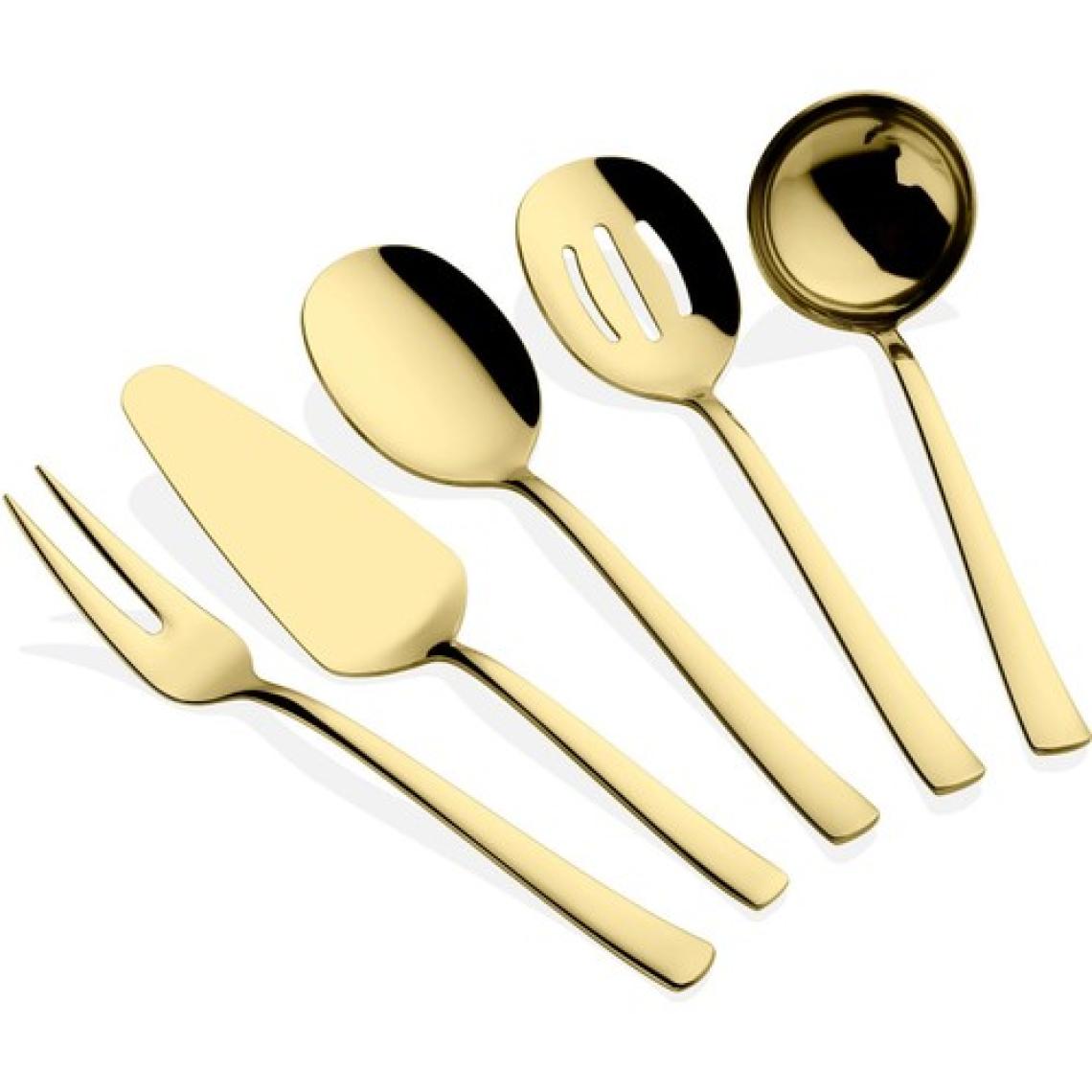 Gold 5 Parça Sos Kepçe Seti Servis Takımı