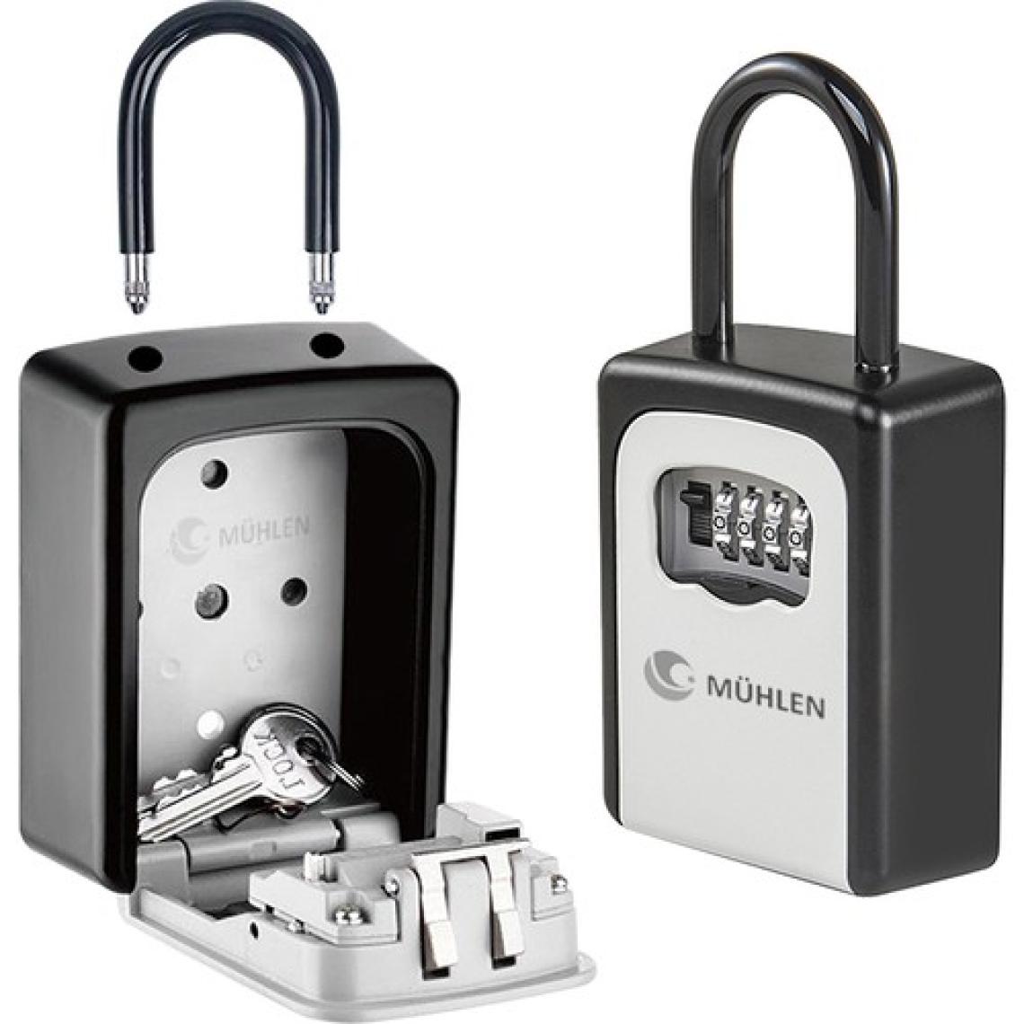 Mühlen Safe Key 4 Şifreli Çelik Kasa Anahtar Kasası Kutusu Anahtarlık Güvenli Askı Tipi Çelik Anahtar Kutusu Kasası