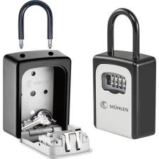 Mühlen Safe Key 4 Şifreli Çelik Kasa Anahtar Kasası Kutusu Anahtarlık Güvenli Askı Tipi Çelik Anahtar Kutusu Kasası