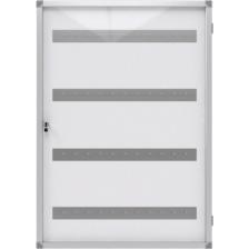 Panda 40'Li Anahtar İnce Alüminyum Kapaklı 37 x 52 Anahtar Dolabı