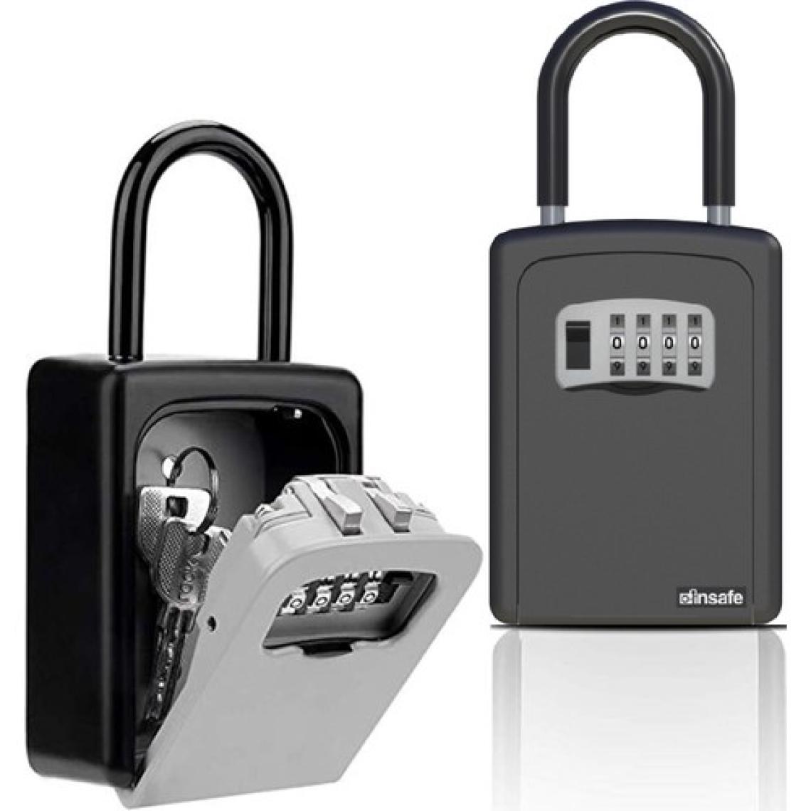 Insafe ISC802KEY Şifreli Anahtar Kutusu - Anahtar Dolabı - Siyah