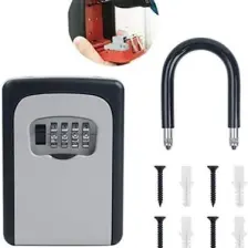 Insafe ISC802KEY Şifreli Anahtar Kutusu - Anahtar Dolabı - Siyah
