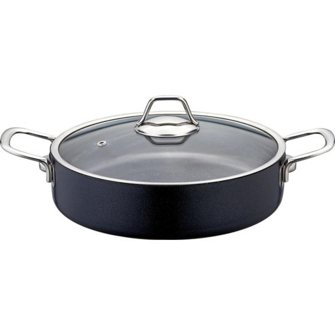 Evimsaray Zest Gusto 30 cm Basık Granit Tencere