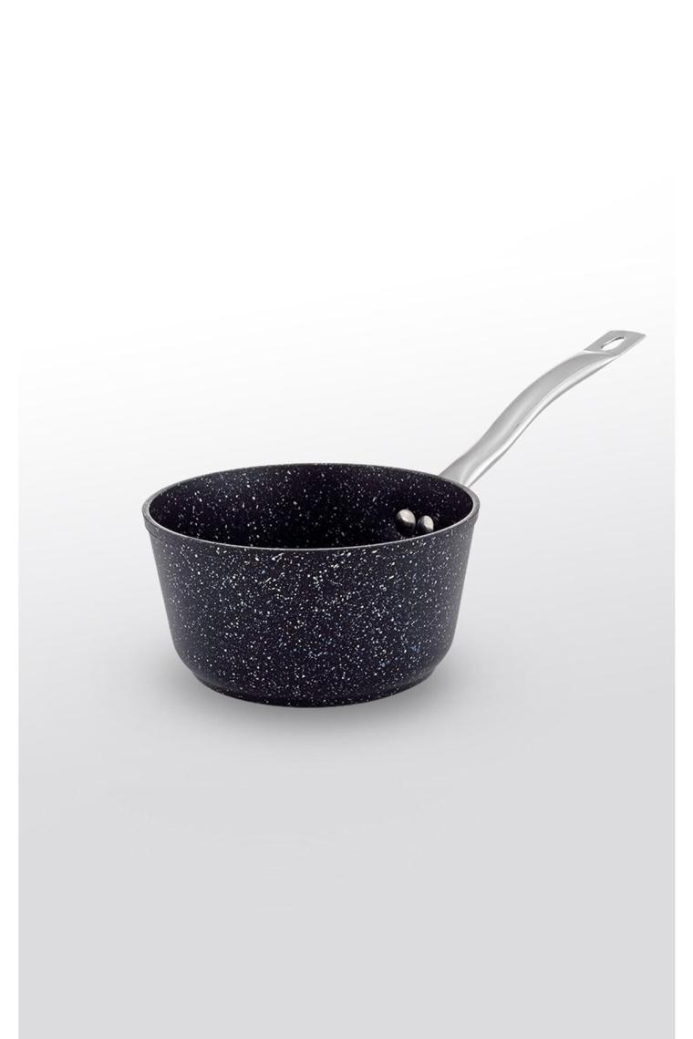 Fecra Starry 4 Parça Mini Granit Tencere Seti Metal Kulplu