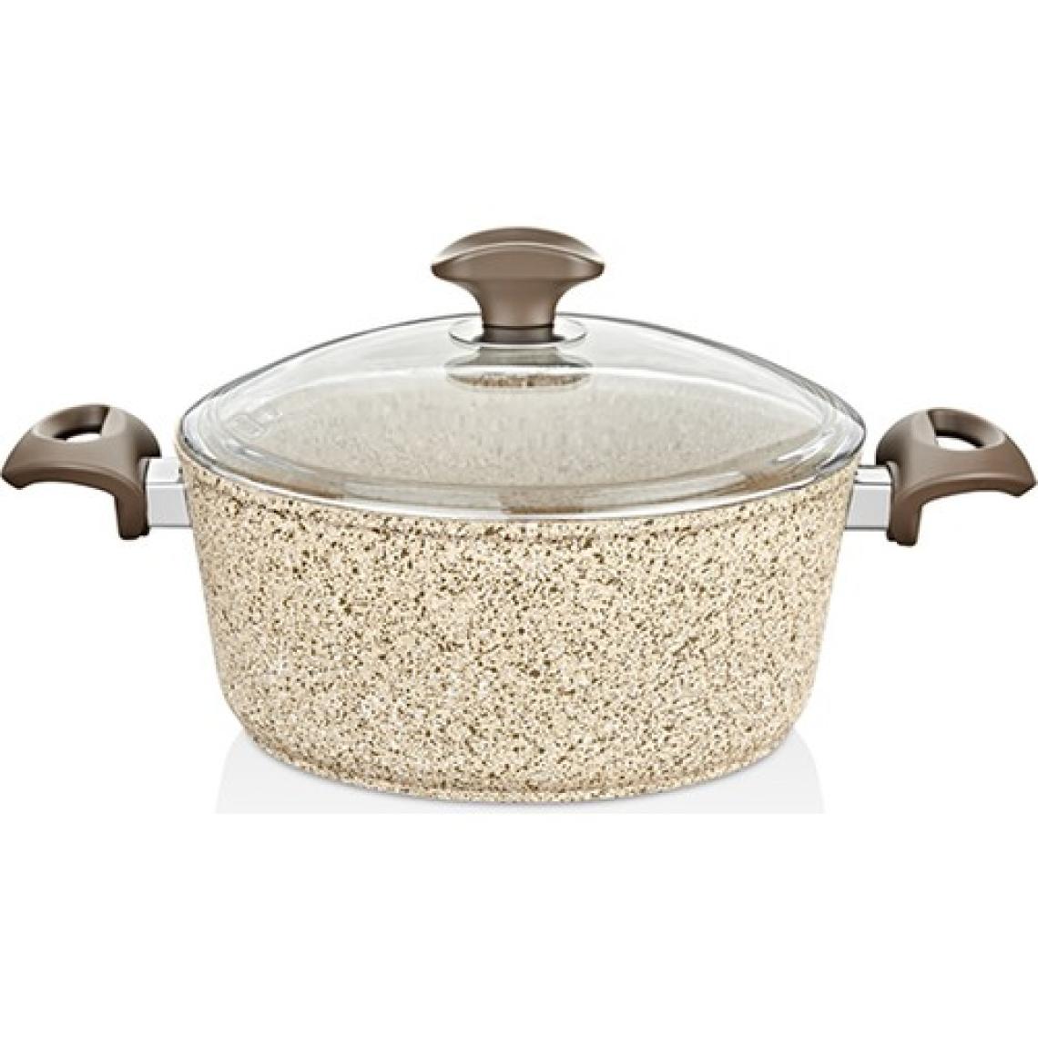 Falez Creamy 24 cm Derin Granit Tencere