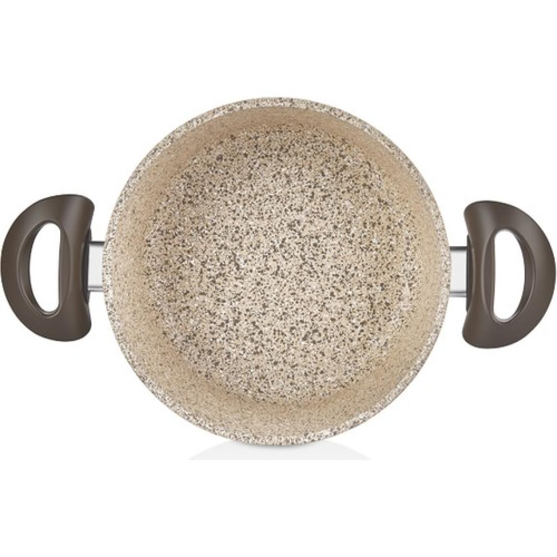Falez Creamy 24 cm Derin Granit Tencere