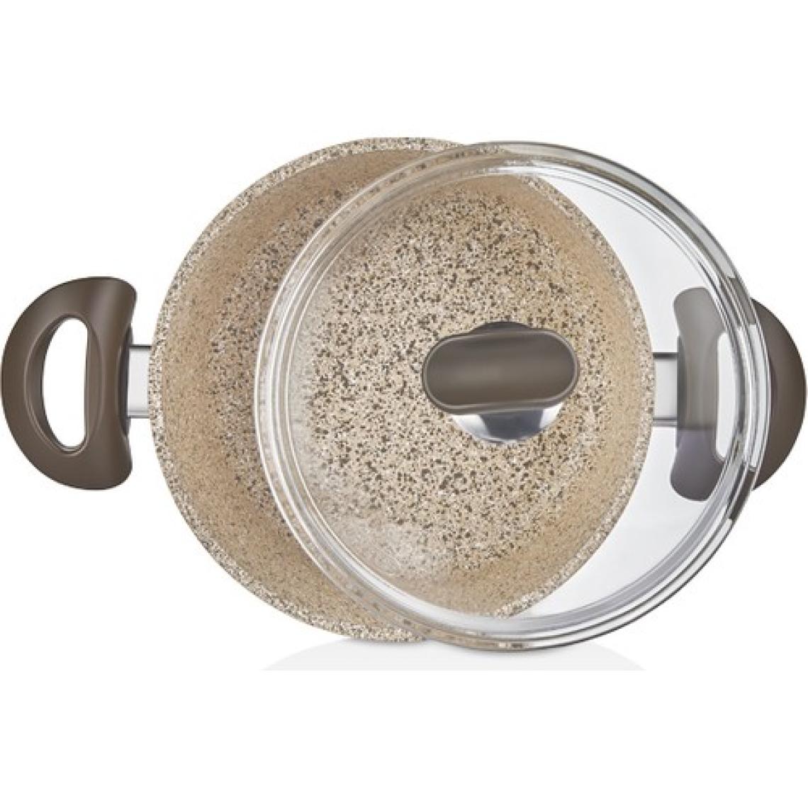 Falez Creamy 24 cm Derin Granit Tencere