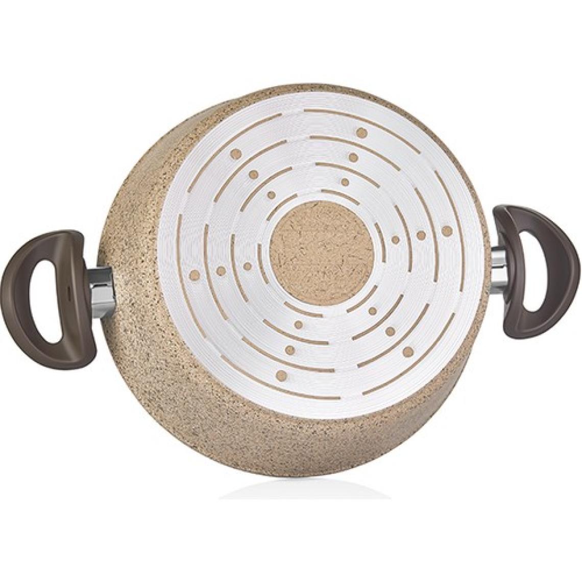 Falez Creamy 24 cm Derin Granit Tencere
