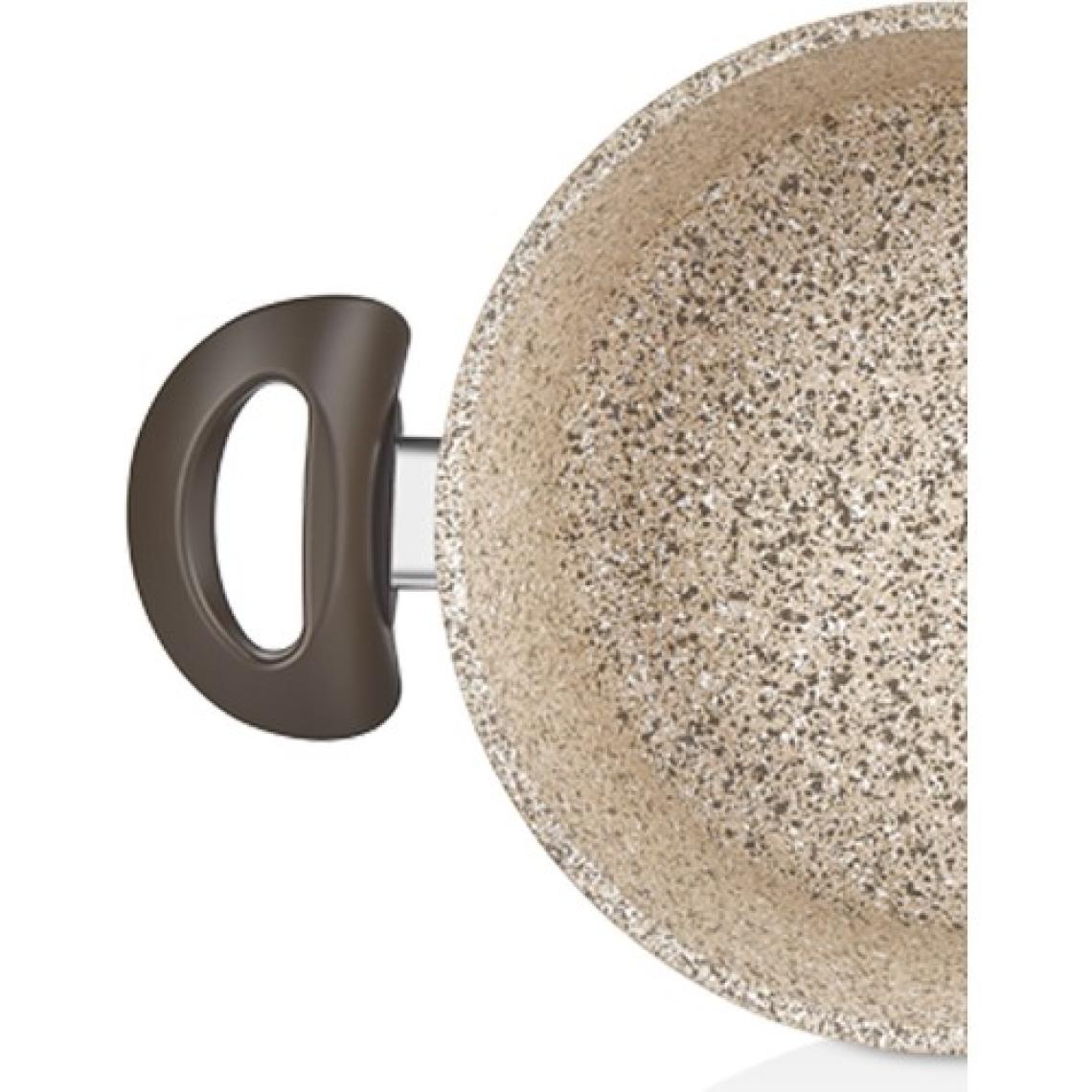 Falez Creamy 24 cm Derin Granit Tencere