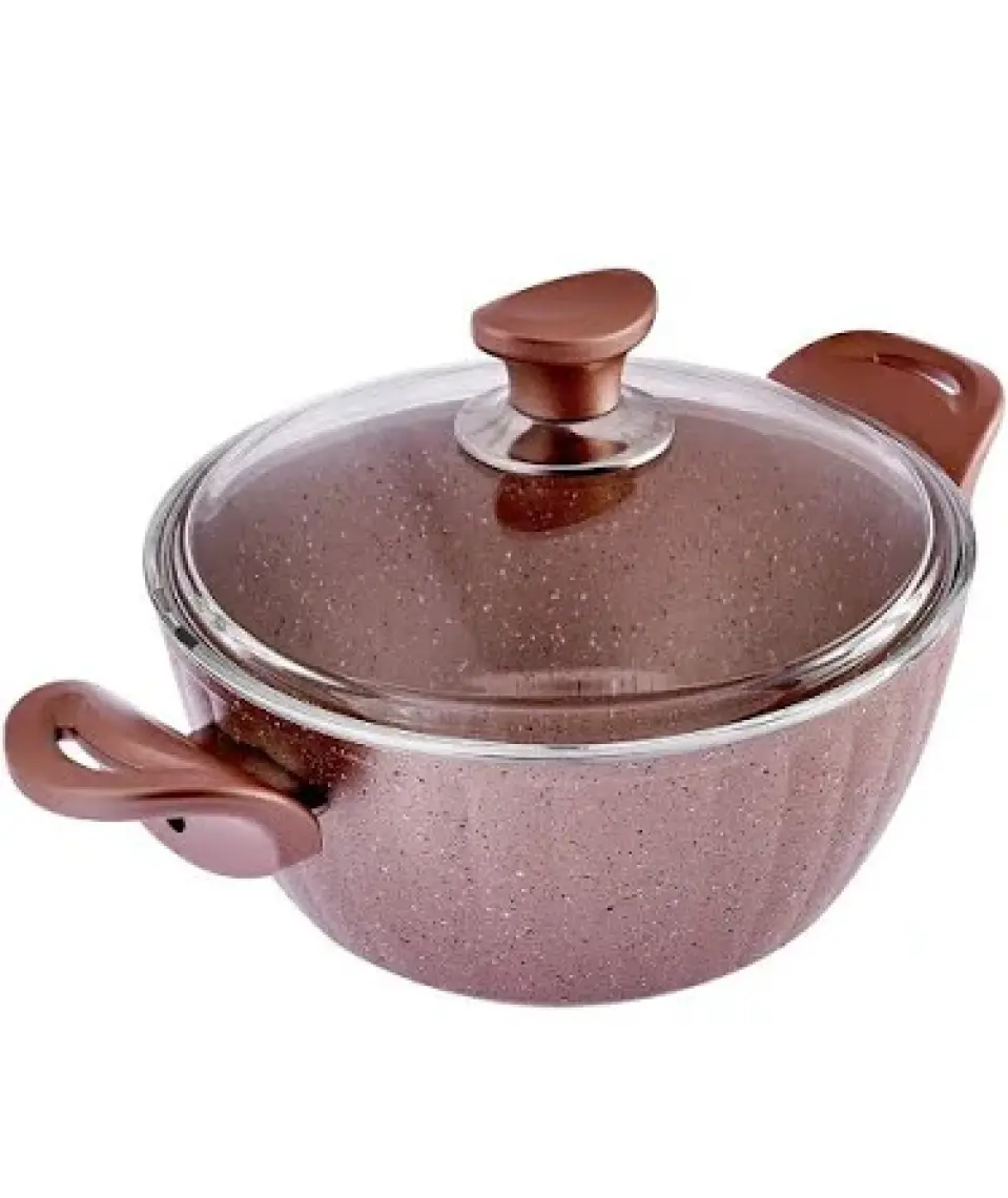 Cookplus Biogranit Dream 7 Parça Tencere Seti Rose