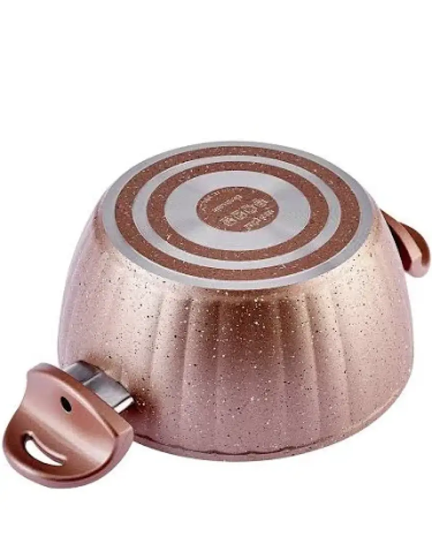 Cookplus Biogranit Dream 7 Parça Tencere Seti Rose