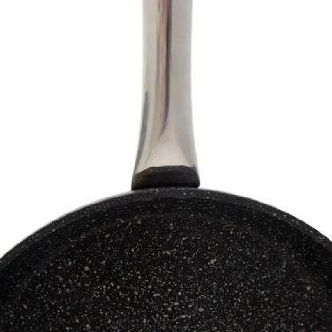 Falez Black Line 7 Parça Granit Tencere Seti
