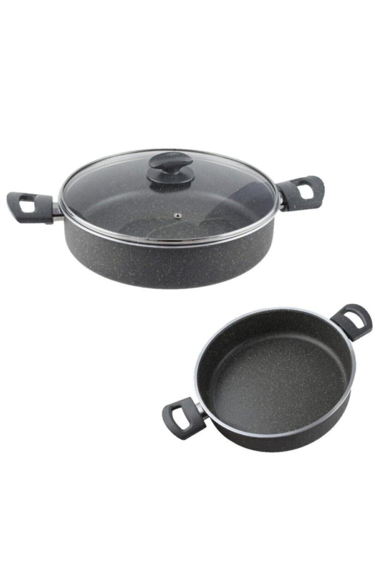Mehtap Gray Granit 28 cm Karnıyarık