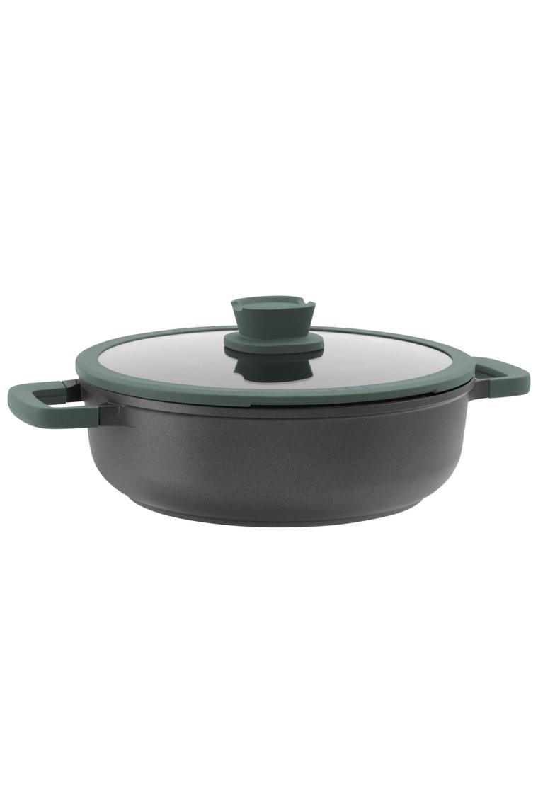 Berghoff Leo 28 Cm Döküm Tencere Yeşil
