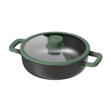 Berghoff Leo 28 Cm Döküm Tencere Yeşil