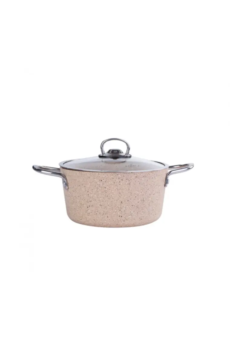 Cookplus Biogranit Panama Kahve 7 Parça Tencere Seti