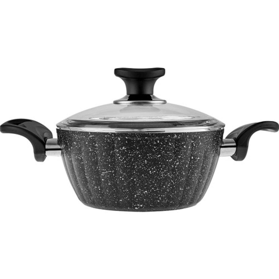 Cookplus Biogranit Dream 7 Parça Tencere Seti Black