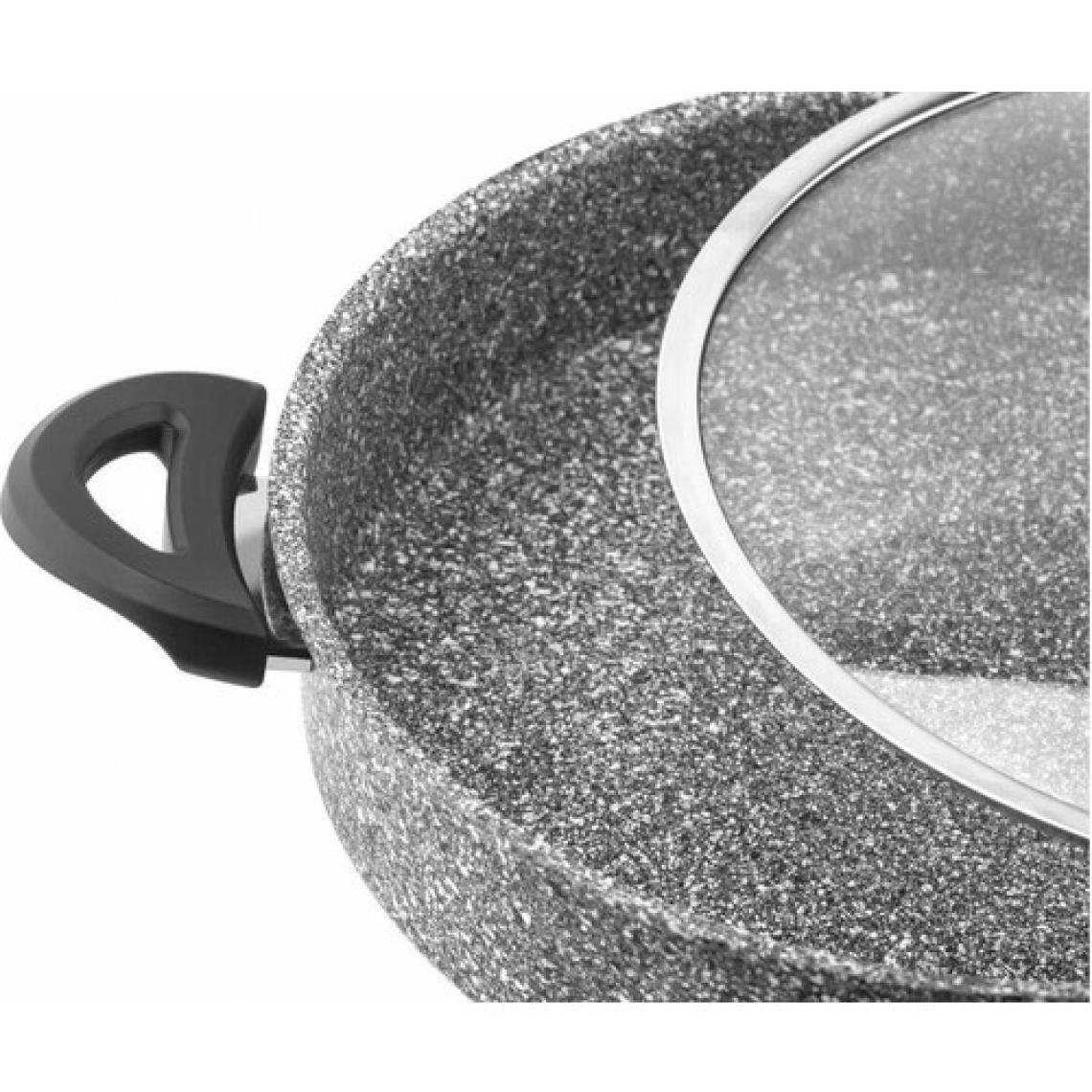 Taç 3404 Ultra Granit 28 cm Basık Tencere