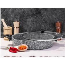 Taç 3403 Ultra Granit 26 cm Basık Tencere