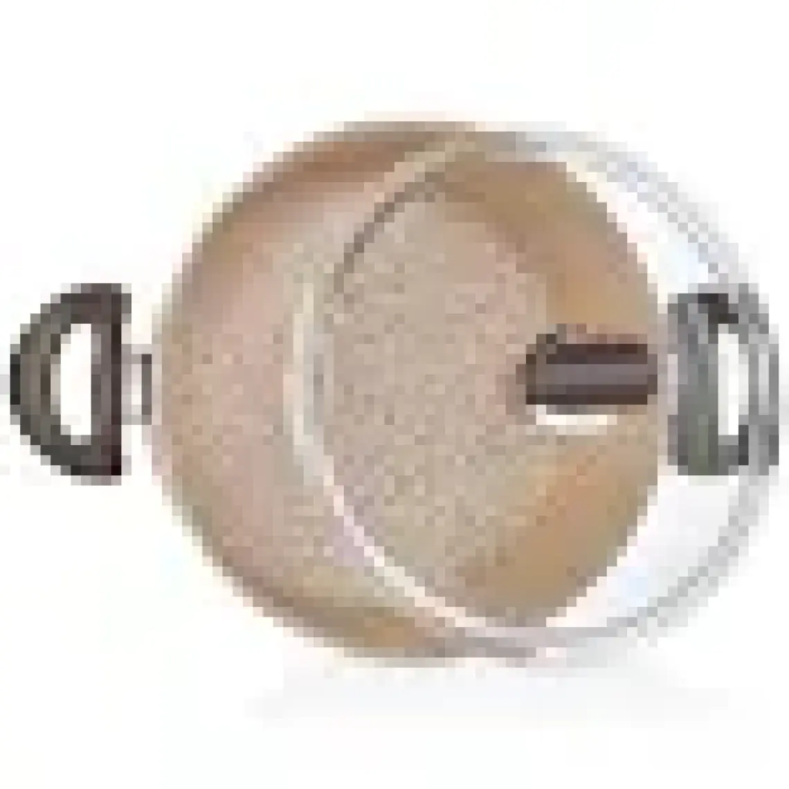 Falez Creamy Granitec 30 Cm Kısa Granit Tencere