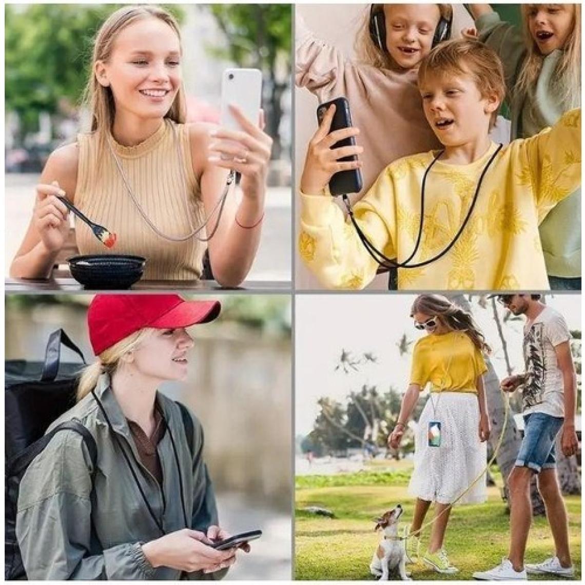 Universal Telefon Bilek Askısı Telefon Boyun Ipi - Tüm Telefon ve Kılıflara Uyumlu Boyu Ayarlanabilir