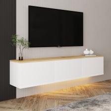 İnarch Dizayn Neon Işıklı Duvara Monte Tv Ünitesi