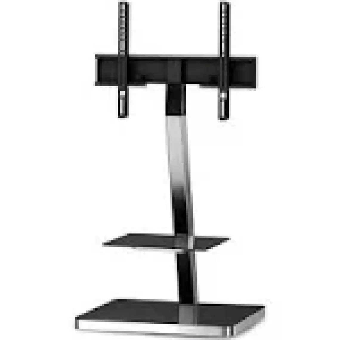 Sonorous  Pl 2710 Wht-Slv-W Tekerlekli 39''- 65'' Tv LED LCD Televizyon Sunum Sehpası ( Beyaz Gümüş )