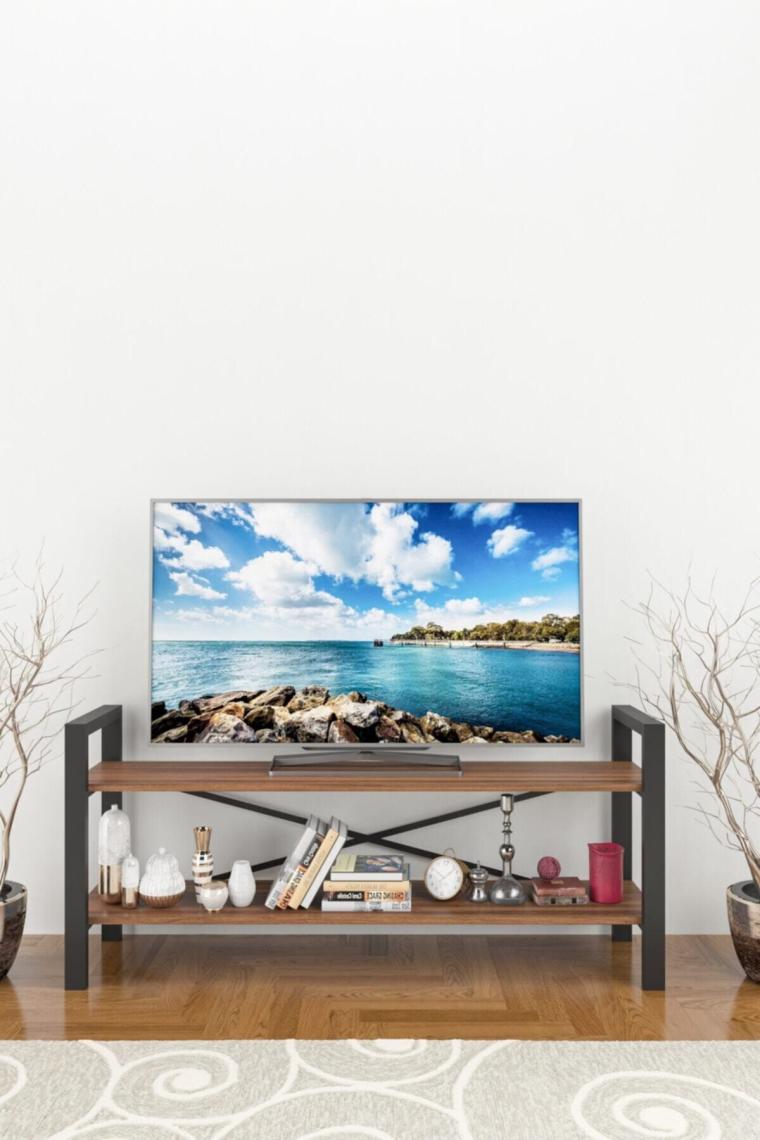 Wood House Buse TV Sehpası - CEVİZ