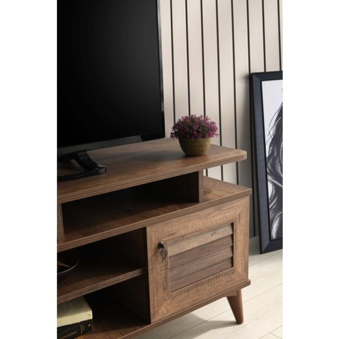 Venüs 130 Cm Panjurlu Raflı Tv Sehpası