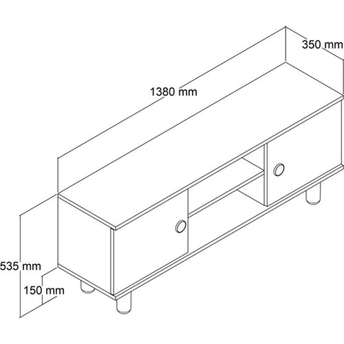 Ferniso Bohem Tv Ünitesi 138 cm