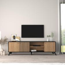 Bimossa E1030 Lisa Tv Ünitesi Siyah-Sepet 180CM