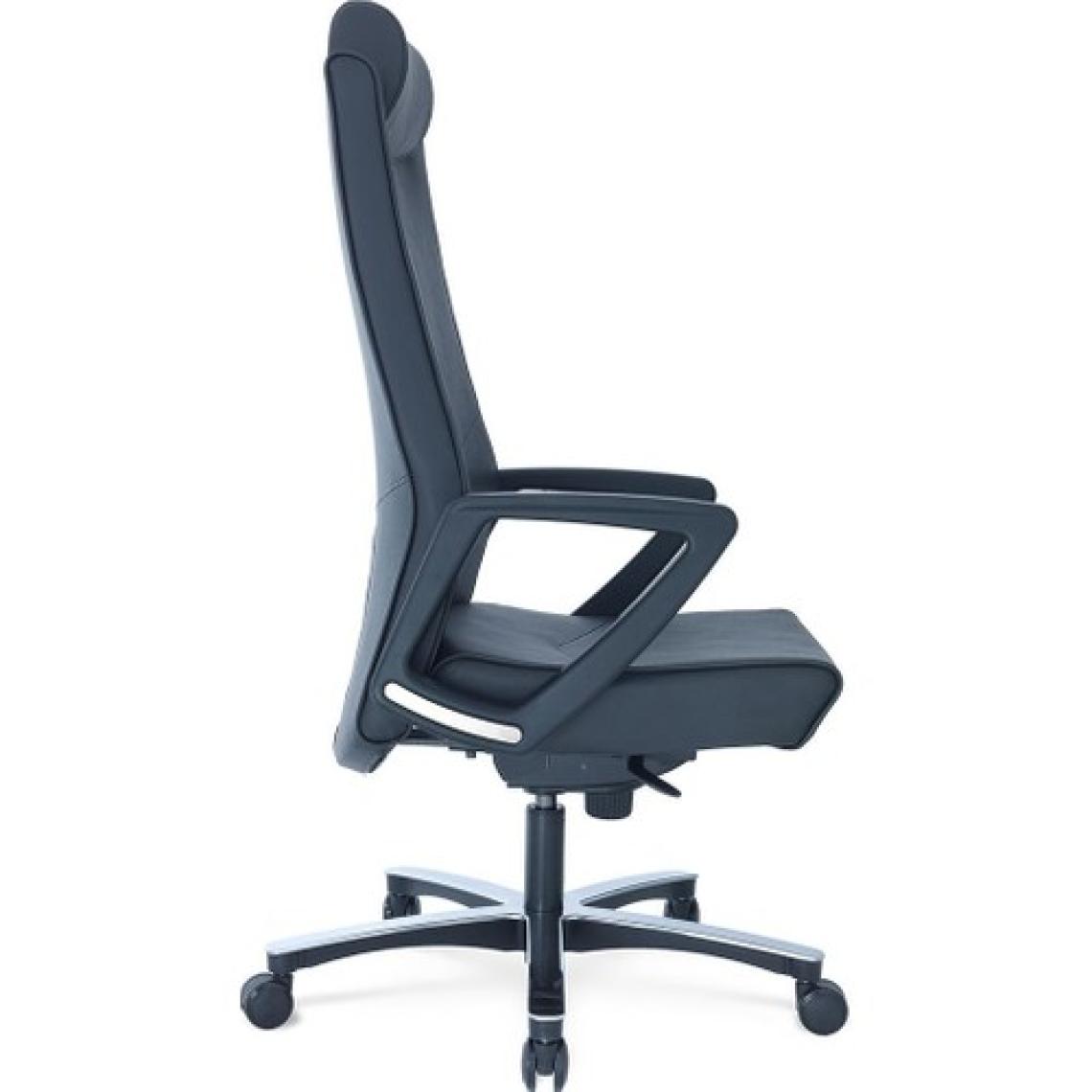 Bürosit Legend 9 Başlıklı Yönetici Koltuğu - Siyah