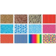 K.Color 35*50 12Li Krş.Desenli Fon Kartonu