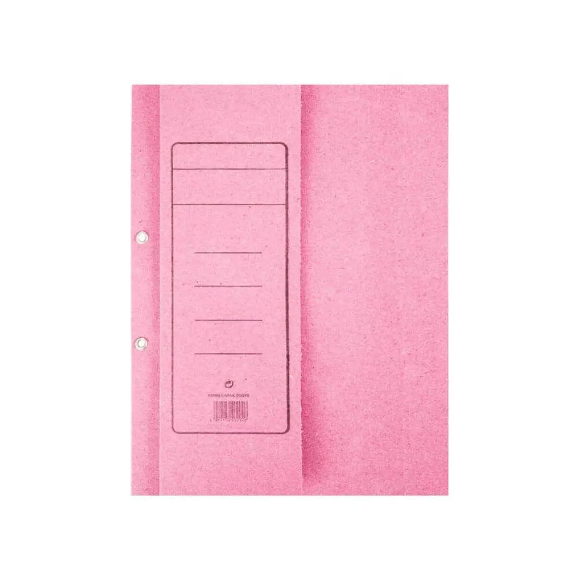 Alemdar Yarım Kapak Karton Dosya Pembe 400 Adet/Koli