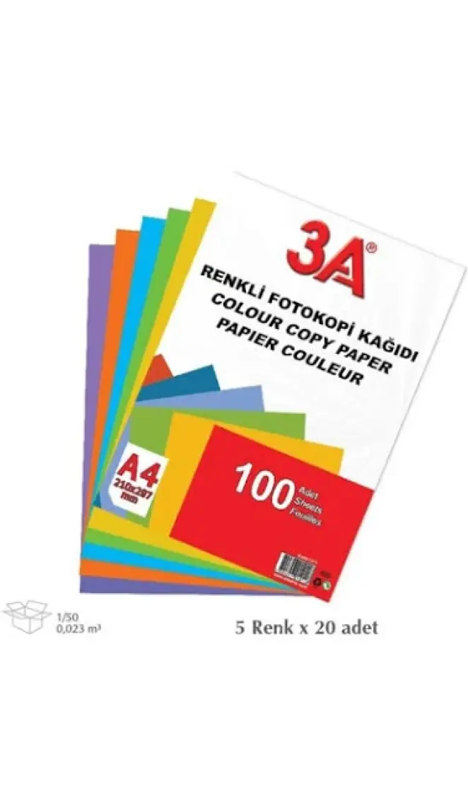 Altis 3A Renkli Fotokopi Kağıdı