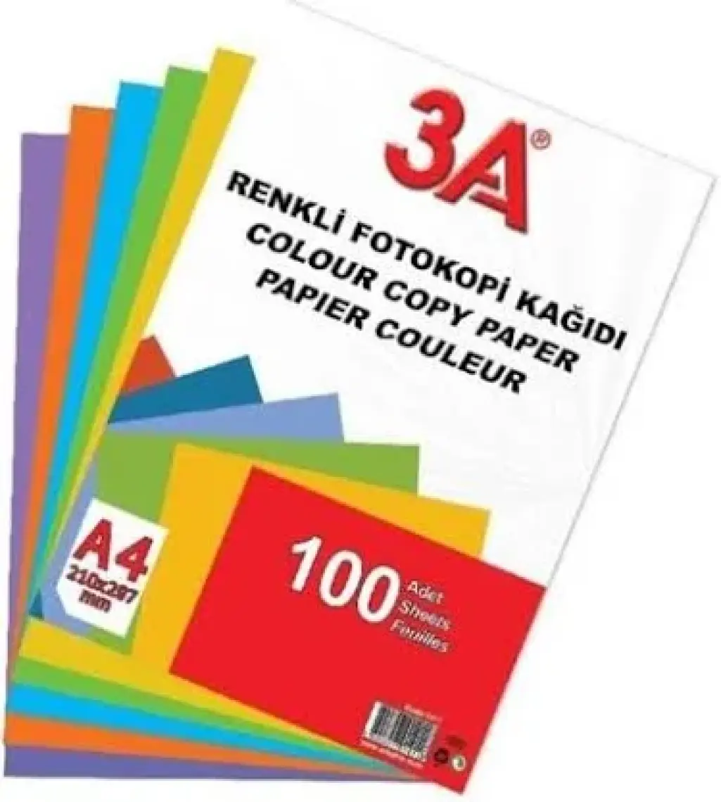 Altis 3A Renkli Fotokopi Kağıdı