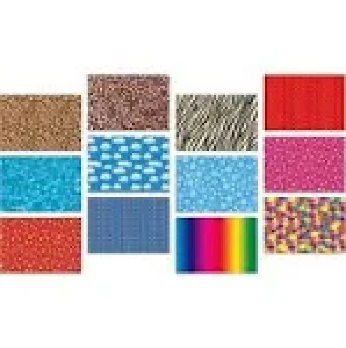 K.Color 50*70 12Li Krş.Desenli Fon Kartonu