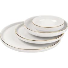 Mikasa Moor Modern 24 Parça Gold Yemek Takımı
