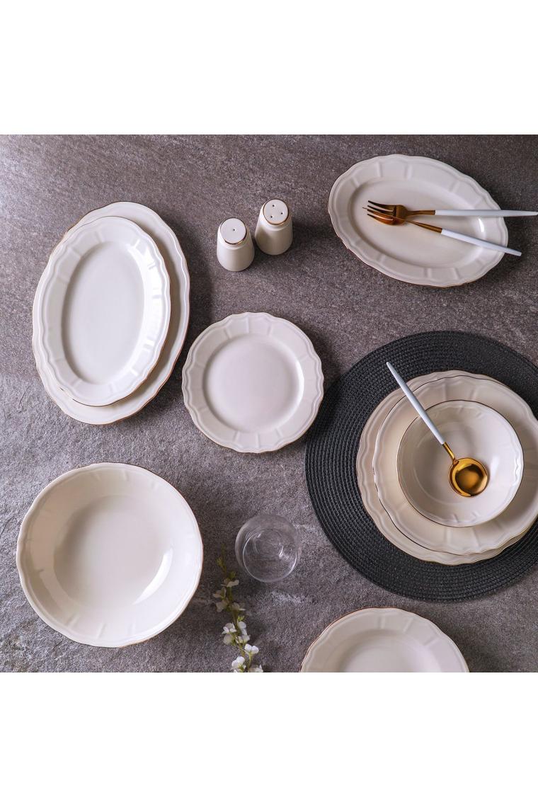 Aryıldız Tiffany Gold 24 Parça 6 Kişilik Yemek Takımı