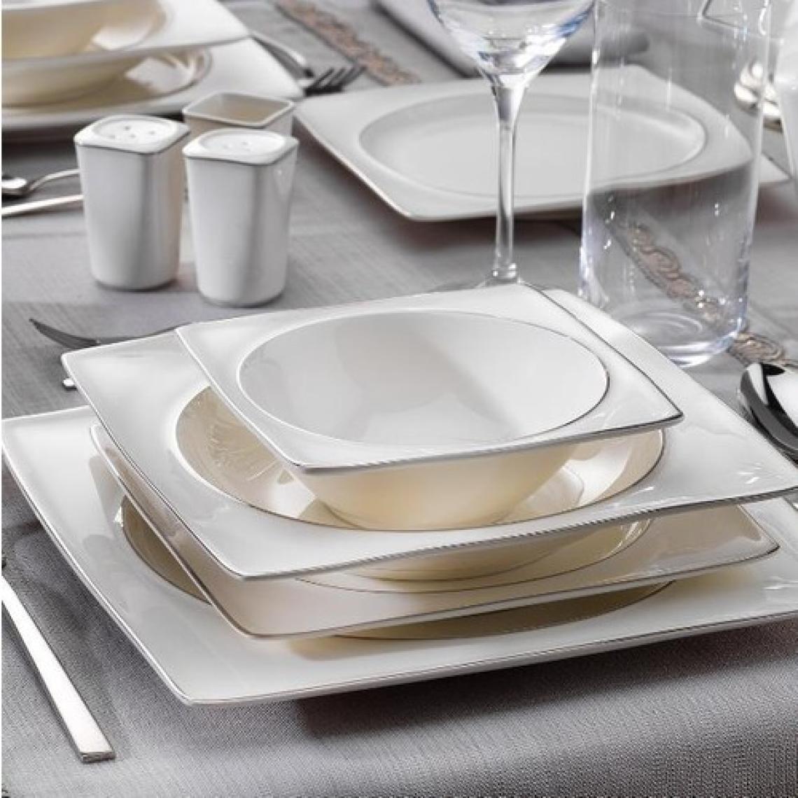 Schafer Glamor Pure 60 Parça 12 Kişilik Yemek TAKIMI-PLT01