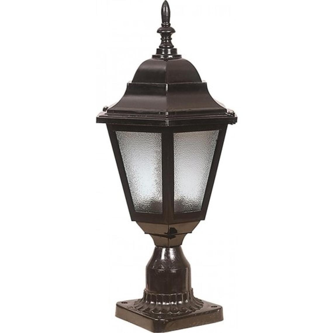 AVONNI BSU-68206-BSY-K Siyah Boyalı Dış Mekan Aydınlatma E27 ABS Polikarbon Cam 23cm