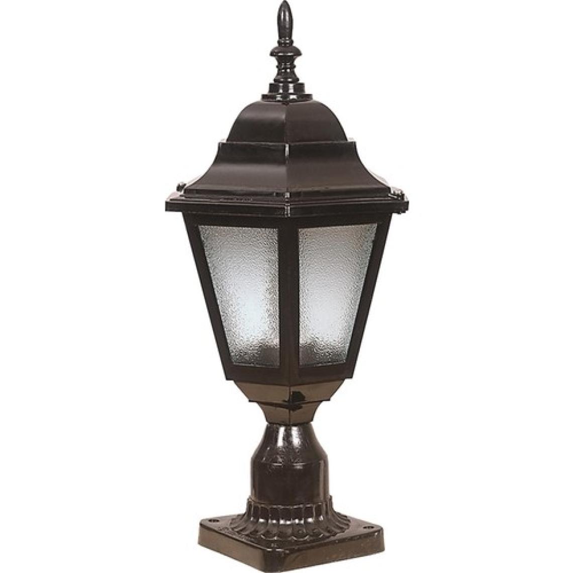 AVONNI BSU-68206-BSY-K Siyah Boyalı Dış Mekan Aydınlatma E27 ABS Polikarbon Cam 23cm