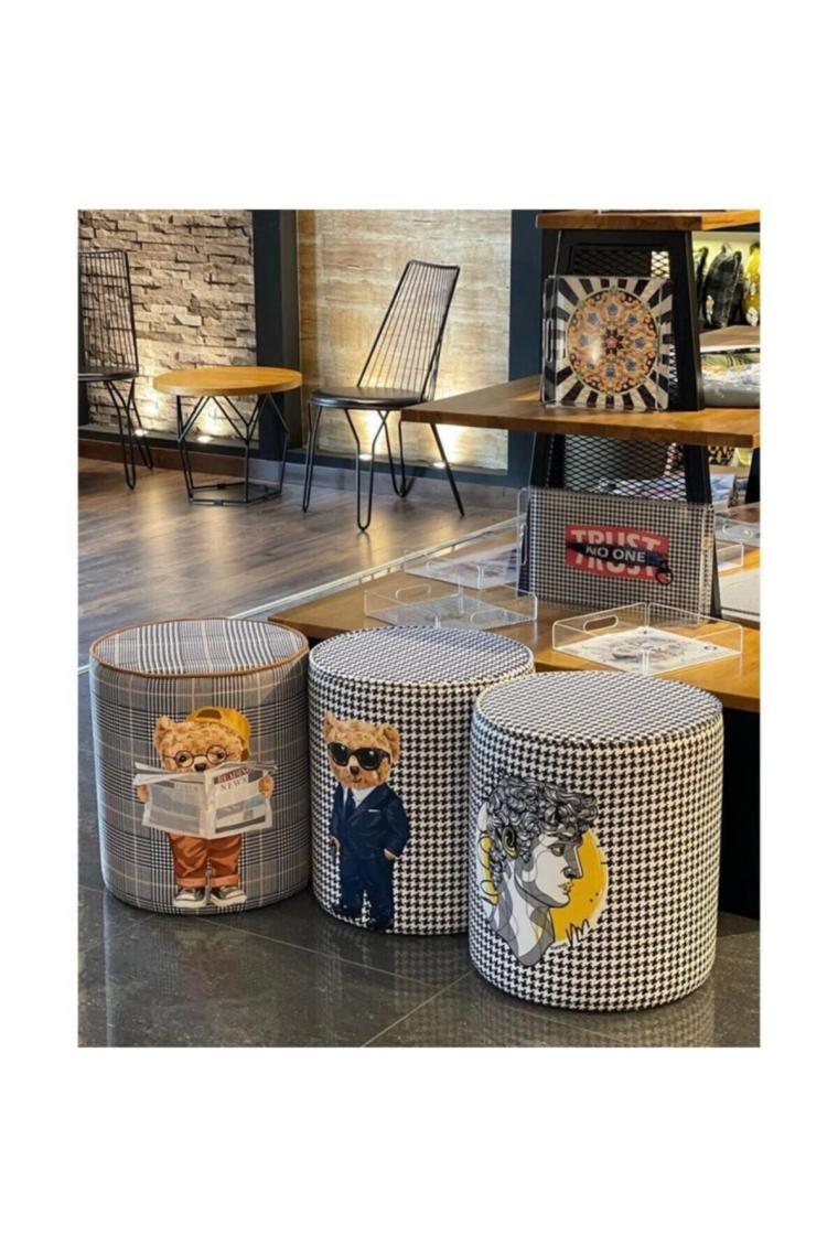 Adawall Home Gazeteci Teddy Puf